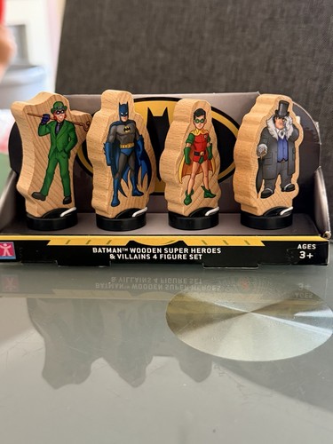 Batman wooden figures - wooden,