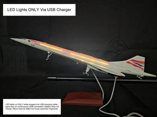 Concorde 125 scale - 1/125,