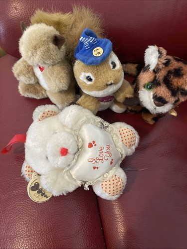 Vintage plush soft toys - plush,