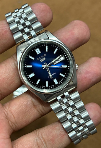 Seiko automatic blue dial - 5,