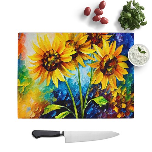 Sunflower painting abstract - sunflower,