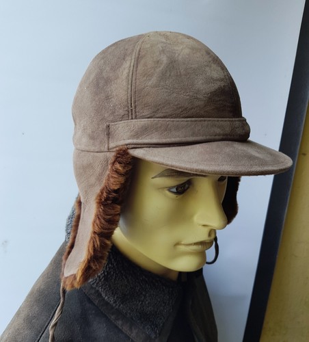 Vintage real sheepskin suede - vintage,
