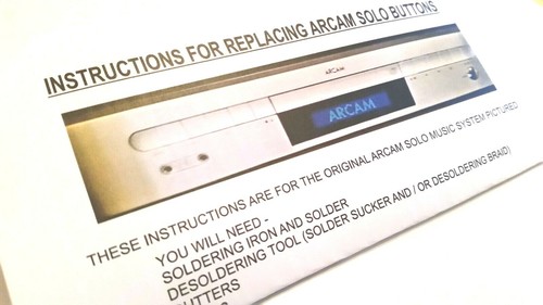 Button replacement kit for - replacement,