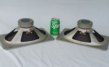 Rare 1973 Fane Acoustics 13844 13"x8" Oval Elliptical Paper Cone Speakers