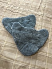 Floor Mop Replacement Pads X2. Microfibre Machine Washable #88