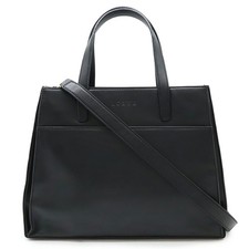 LOEWE Handbag Shoulder Bag Leather Black
