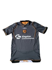 Umbro Hull City Shirt Mens Small Grey Away 2008/09