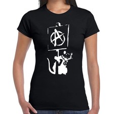 Banksy Anarchy Rat | Anarchist