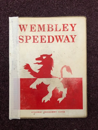 Speedway racing programme