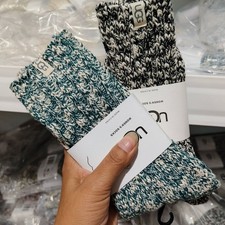 UGG Women’s Ribbed Super Pile Socks Threaded Slouchy Crew Sock One Size Gift NEW