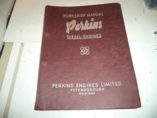 Perkins P6 & P4 Diesel Engine Workshop Manual Service Instruction Book Original