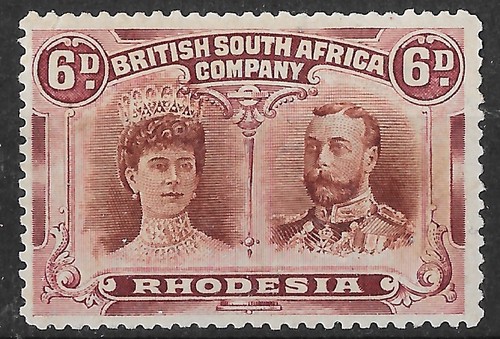 Rhodesia sg145 1910 brown - sg145, 1910-3