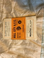 1958 FRIENDLY HULL CITY V HIBS