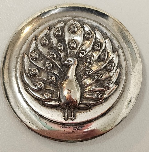 Vintage silver plated - vintage, peacock