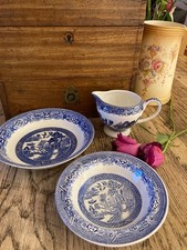Vintage Blue Willow