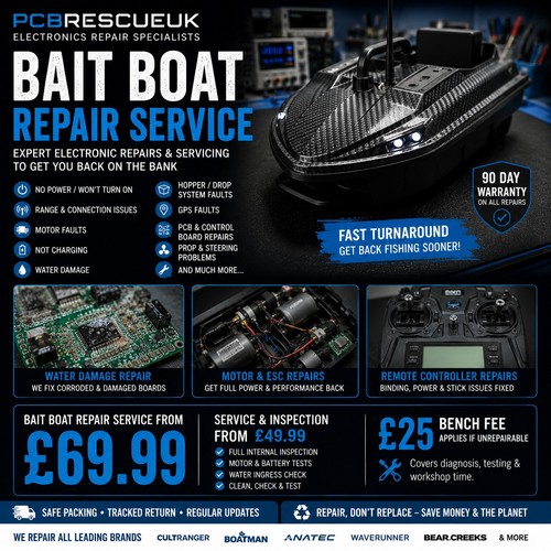 Bait boat repair - bait,