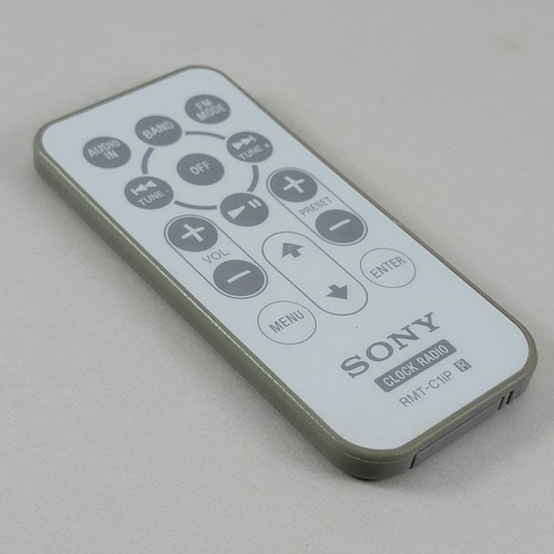 Sony rmt c1ip white - white, clock