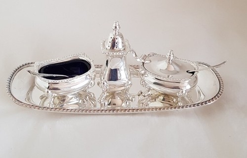 Sterling silver four - four, piece
