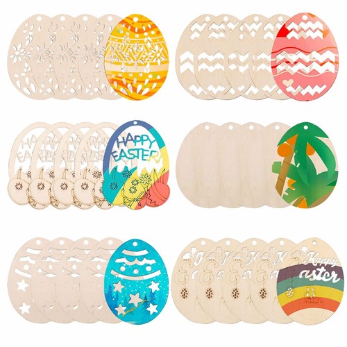 Easter egg craft shapes - 30,
