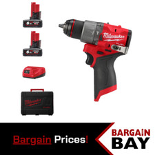 Milwaukee M12FPD2-602X 12V FUEL Gen 2 Combi Drill Kit – 2 x 6.0Ah Batteries