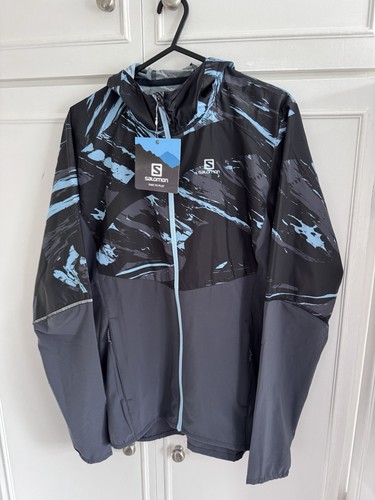 Salomon agile hoodie m - fz,