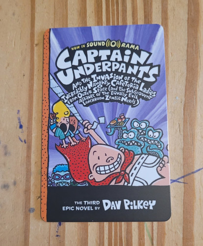 Yoto card captain underpants - card,