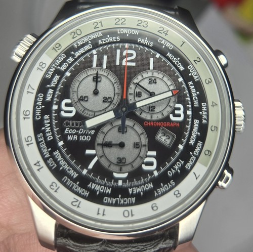 Citizen worldtime ecodrive cal - worldtime,
