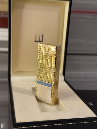Dunhill slim gold plated - dunhill, gold-plated