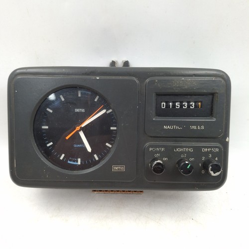 Smiths marine clock nautical - marine,