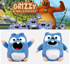 Grizzy and The Lemmings Plush Toy 20CM Soft Stuffed Hamster Gerbil Doll Gift