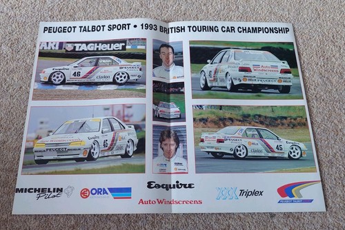 Peugeot 405 poster 1993 - peugeot,