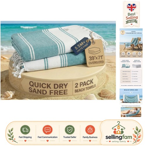 Quick dry oversized beach - quick-dry,