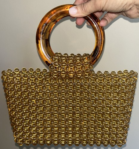 Transparent acrylic beaded - acrylic,