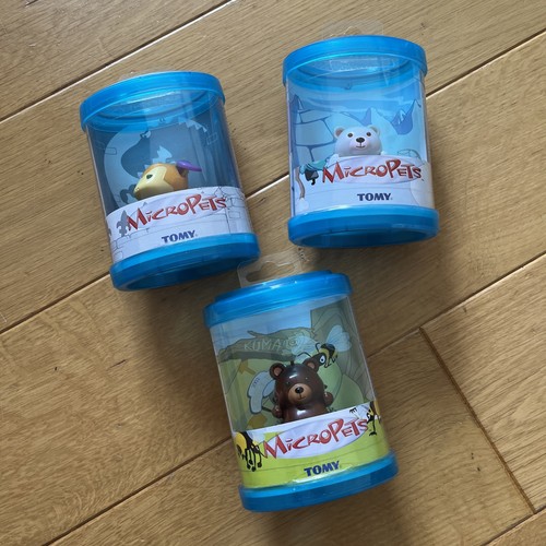 Vintage micropets tomy - 3, x
