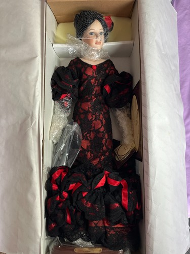 Alberon carmen porcelain - porcelain, doll