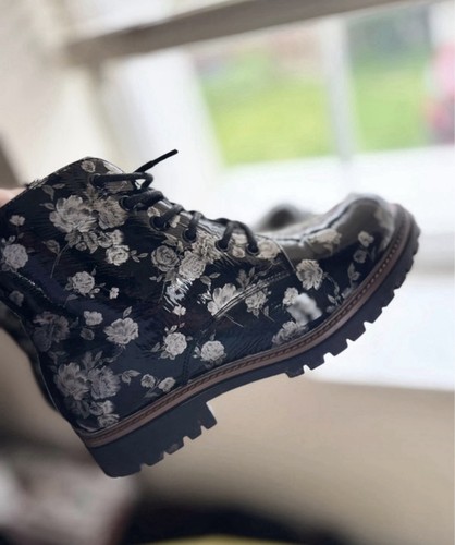 Pavers floral boots - pavers,