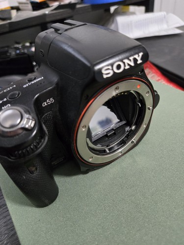 Sony alpha slt a55v - alpha, for