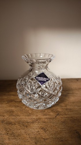 Edinburgh crystal bud vase - crystal,