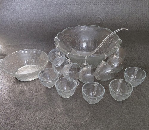 Vintage decorative punch - decorative, bowl
