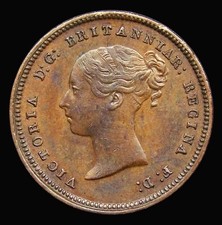 Half Farthing 1847 Victoria EF
