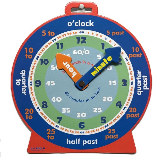 Educational teaching clock - educational,