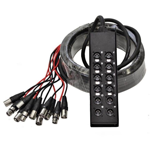 Sacb 8x4x50 channel xlr low - 8x4x50,