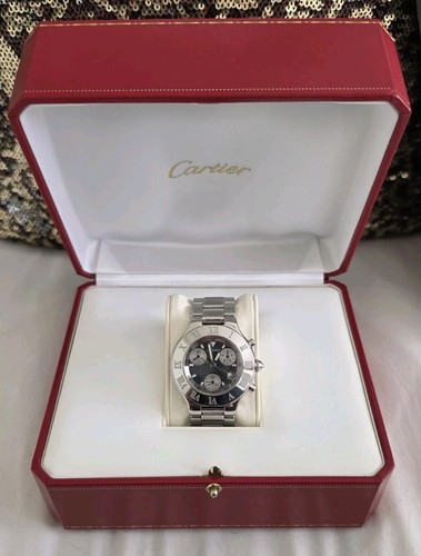Cartier chronoscaph 2424 - cartier,