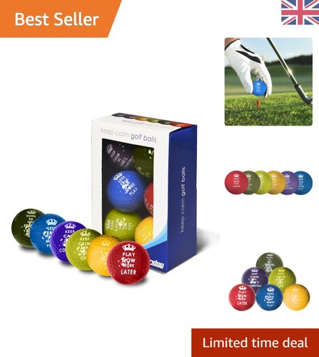 Vibrant keep calm novelty golf - calm,