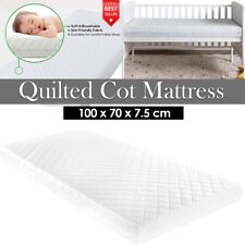 Baby Thick Travel Cot Mattress Fits Mothercare/Argos etc, 100 x 70 cm Breathable