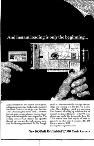 Kodak instamatic movie - kodak,