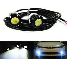 2x White Bolt On Eagle Eye LED