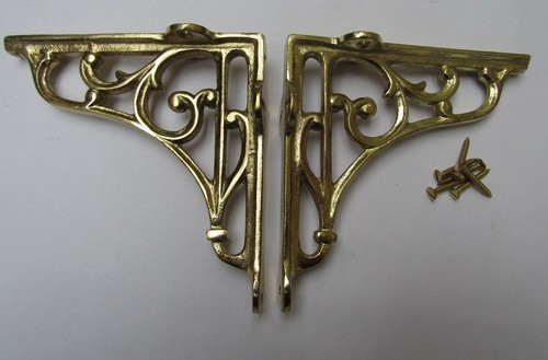 Pair brass on - 5",