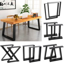 2x Industrial Iron Steel Table