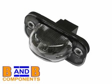 NUMBER PLATE LAMP LICENSE